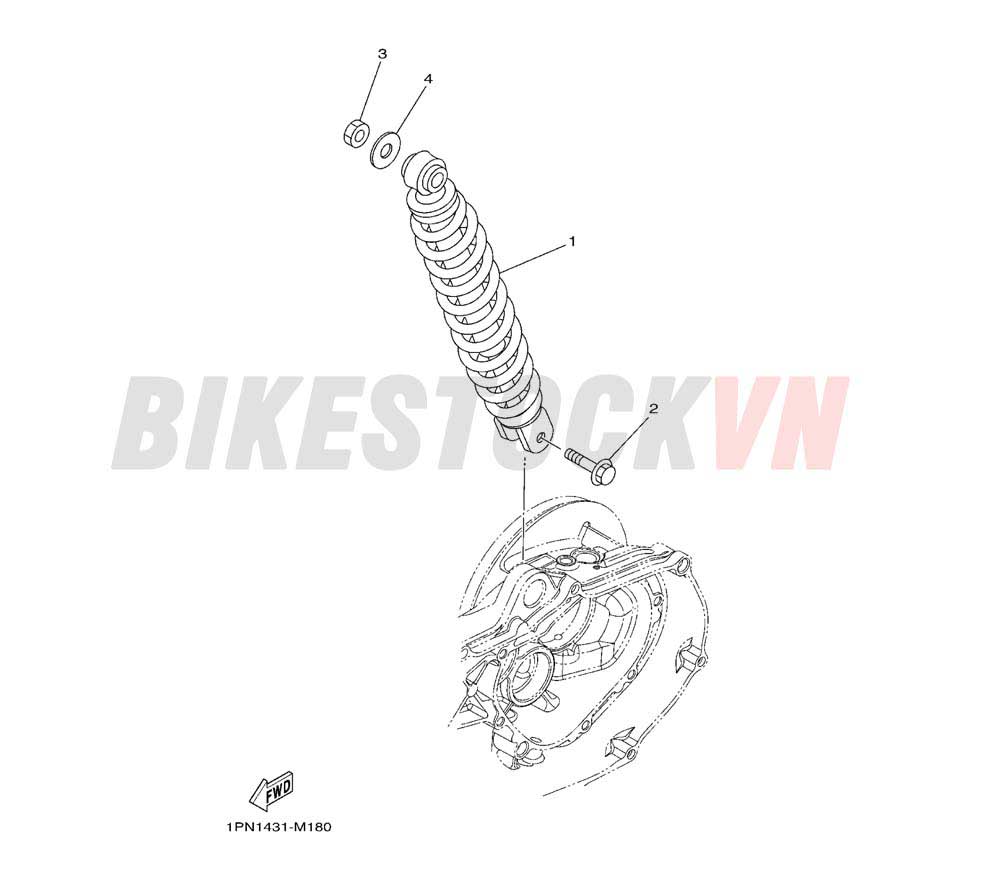 REAR SUSPENSION (1PN3/4)